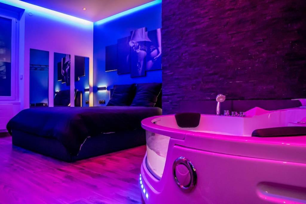 科尔贝－埃索讷Blue Night - Jacuzzi - Bord De Seine公寓 外观 照片